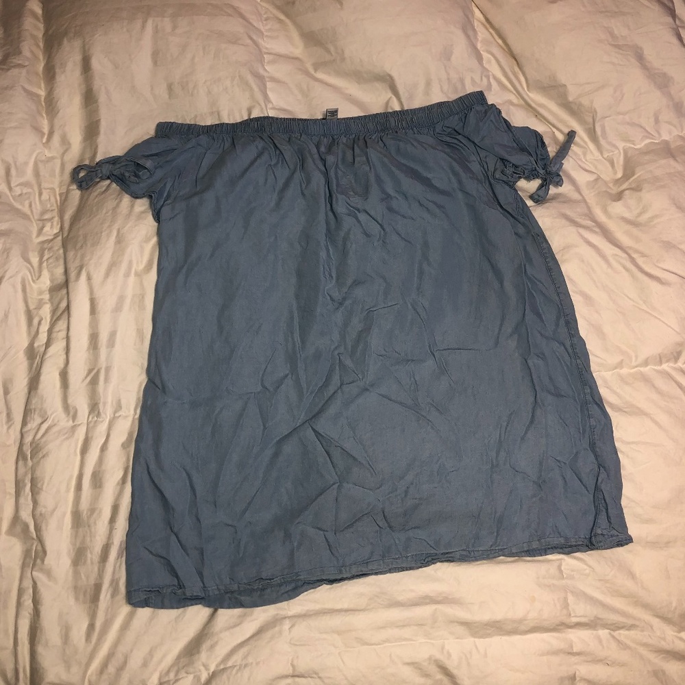 Host Pick-Off the Shoulder Dress with Ties